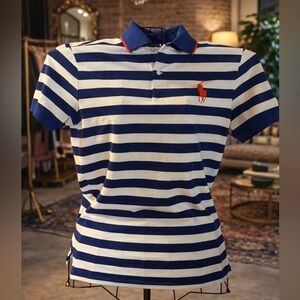 Polo Golf Ralph Lauren Striped Performance Polo Shirt